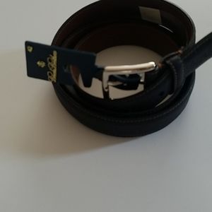 New Brook Brothers bison leather belts